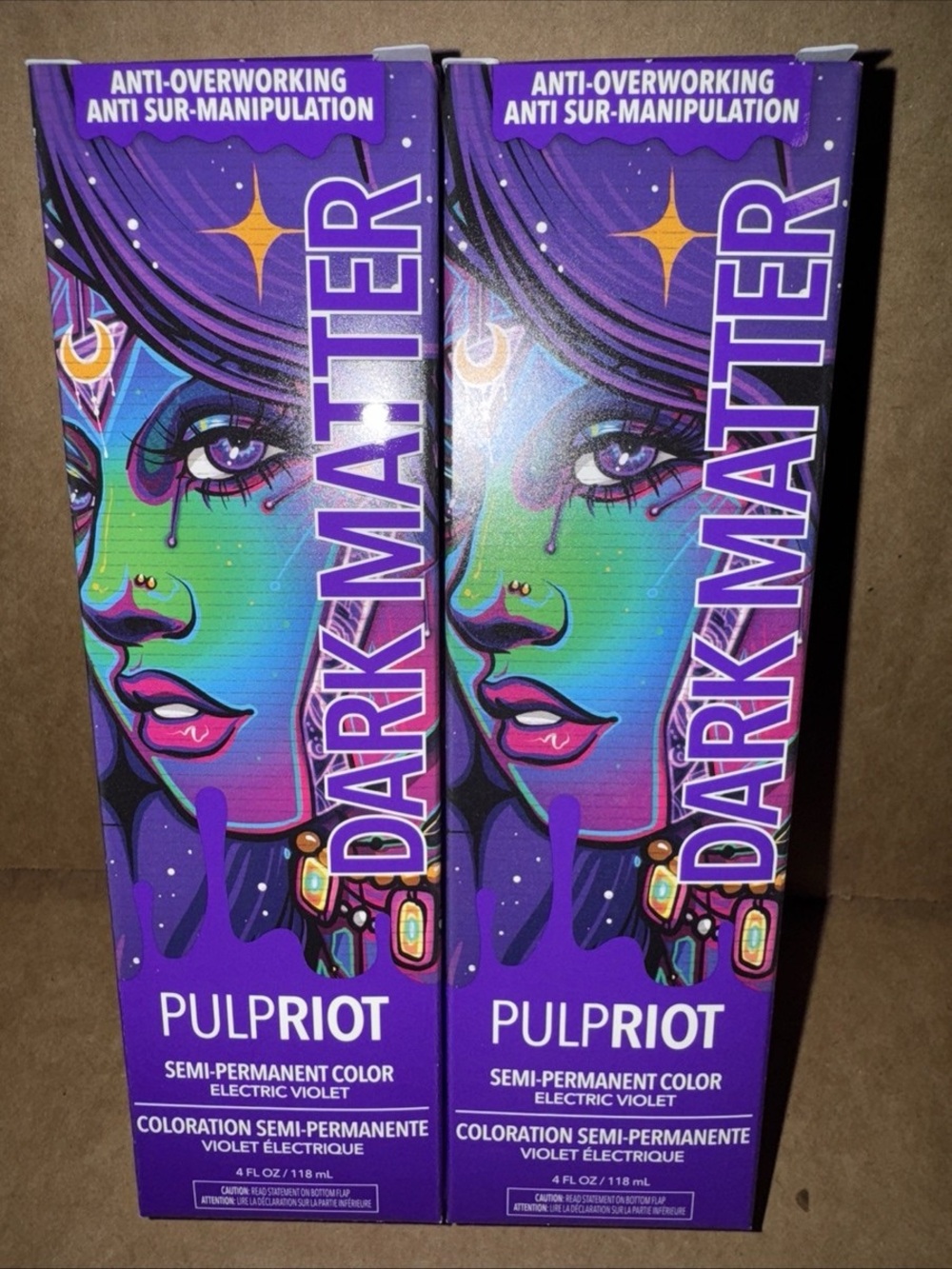 Pulp Riot Dark Matter Semi-Permanent Hair Color - Electric Violet